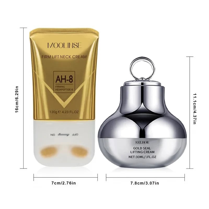 Neck & Eye Care Set β Tighten, Smooth & Hydrate β¨ All-in-One Moisturizing Treatment for Delicate Skin π§