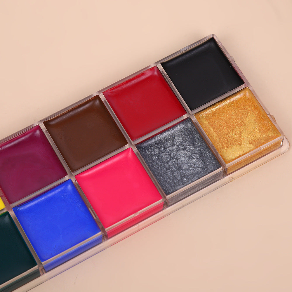 🌸LOVILDS Face and Body Oil Paint Palette, Halloween Special Effects Party Makeup Kit for Kids and Adults.