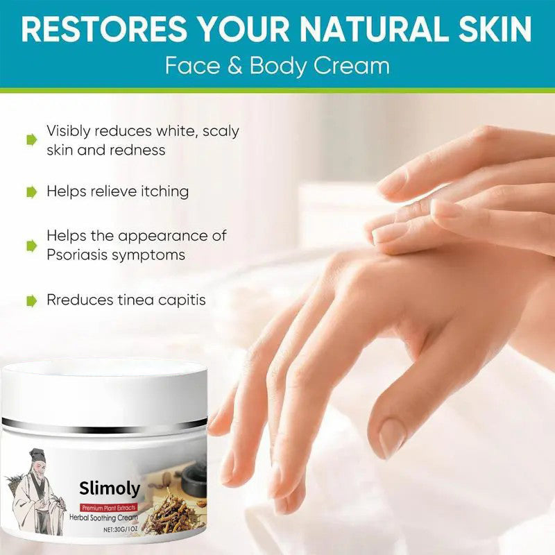 👉Soothe Your Skin Naturally – Slimoly™ Sensitive Skin Cream for Eczema, Itch, and Dryness | Oatmeal Comfort Formula, Fragrance-Free Relief
