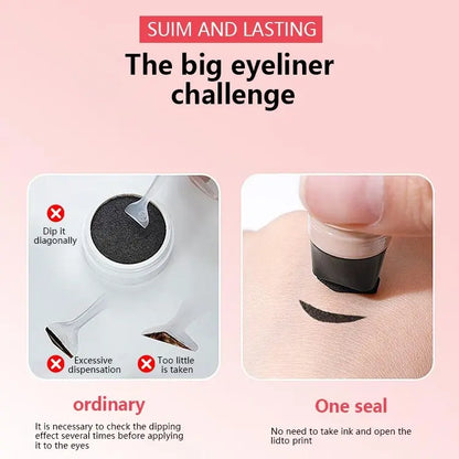 QIAWI™ Rotating Eyeliner Stamp Pen for Easy Cat Eyes