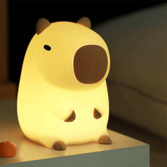 🌸Capybara Squishy Night Light - Perfect Gift 🎁