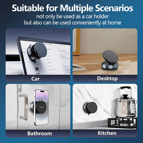 🔥Hot Sale 60% OFF🔥Magnetic Phone Stand, 🔄360° Fordable and Retractable The Ultimate Viewing Companion🚗📱