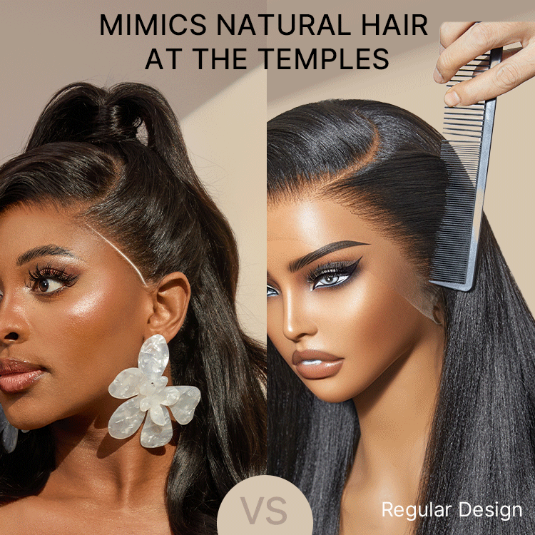 200% / 250% Density Loose Wave Glueless 13x6 HD Lace Front Wig Human Hair Pre-Cut Lace Flexi-Fit Drawstring Cap