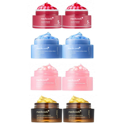 🔥🔥🔥Final 3 hours:70% OFF Mix & Match Boba Cream Set | Tiktok Viral Capsule Creams for Uneven Skin Tone, Glow Hydration, Korean Skincare, K-beauty