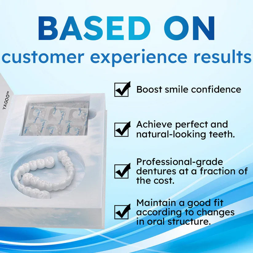 Official Store | DedMuller™ Moldable Dentures🧑🏽‍⚕️Obtain American Dental Association (ADA) Certification ✅