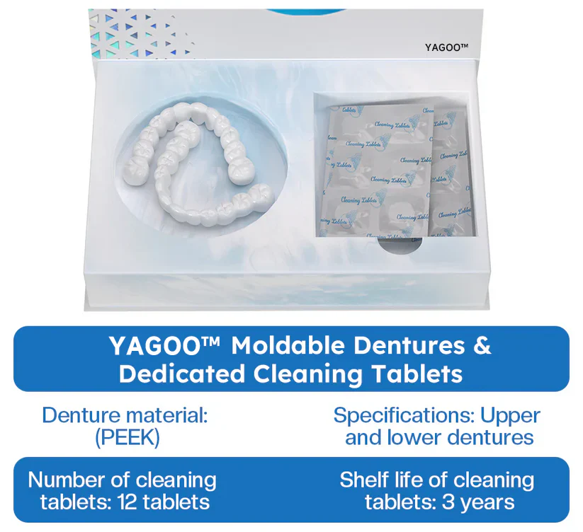 Official Store | DedMuller™ Moldable Dentures🧑🏽‍⚕️Obtain American Dental Association (ADA) Certification ✅