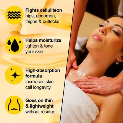 Final 3 Hours: 60%OFF🔥Naturals Cellulite Massage Oil