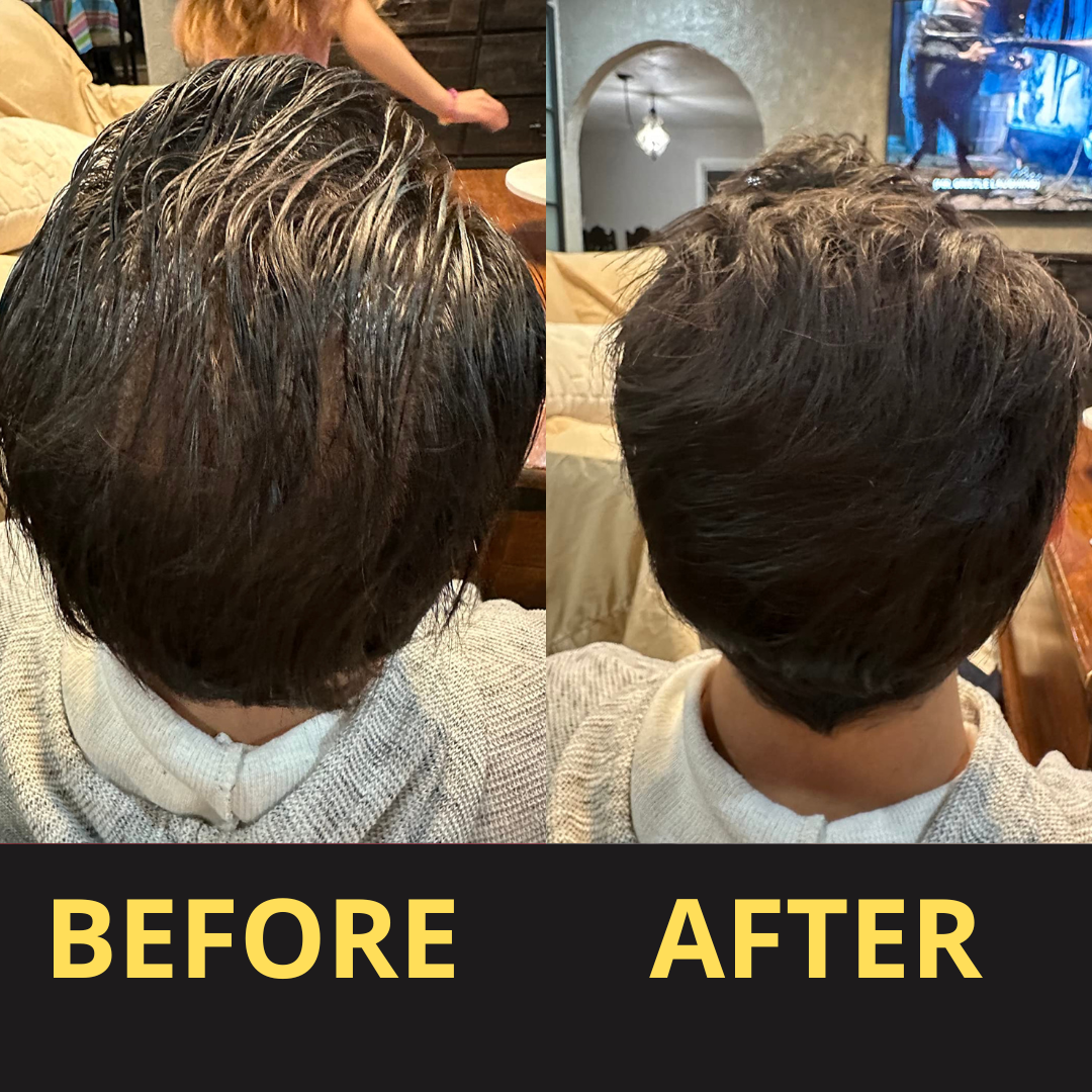 Hairfillup Hair Concealer BLACK 50ML - Waterproof 3–7 days.