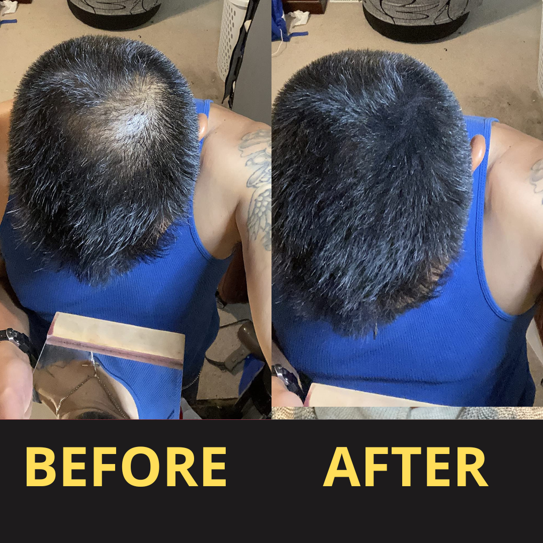 Hairfillup Hair Concealer BLACK 50ML - Waterproof 3–7 days.