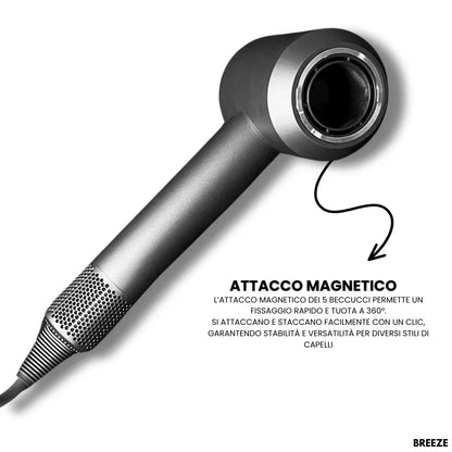 🔥BREEZE-ASCIUGACAPELLI 5 IN 1