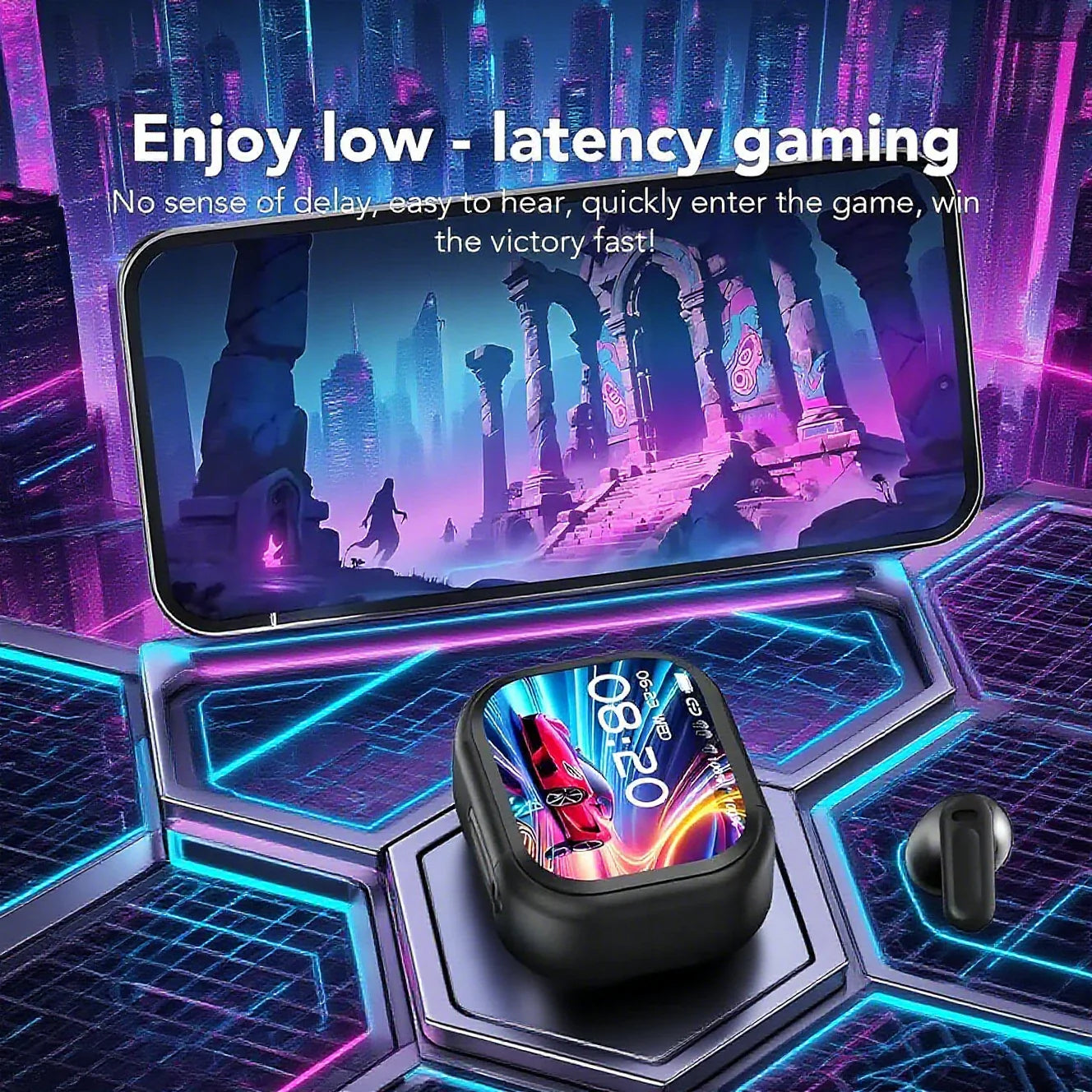 🔥Last 2 Hours:60% OFF!🎧 NE20 Bluetooth 6.0 Earphones