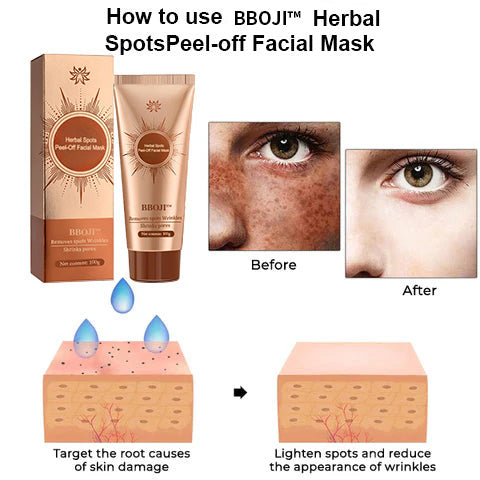 🌸[Official Brand Store] BBOJI™ Herbal Spots Peel-Off Facial Mask