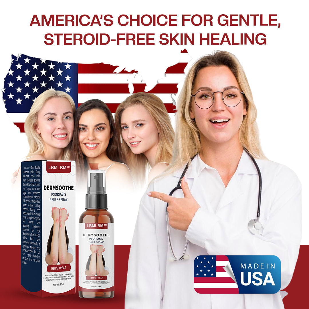 【Last Day Promotion 80% OFF🔥】 DermSoothe Psoriasis Relief Spray🇺🇸👨‍⚕️（Zero Itch, 3-Min Relief | 99.5% Skin Recovery Rate | All-Natural, 24/7 Repair | ）🔥🎁