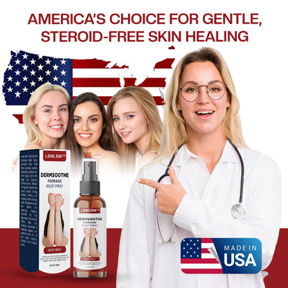 【Last Day Promotion 80% OFF🔥】 DermSoothe Psoriasis Relief Spray🇺🇸👨‍⚕️（Zero Itch, 3-Min Relief | 99.5% Skin Recovery Rate | All-Natural, 24/7 Repair | ）🔥🎁