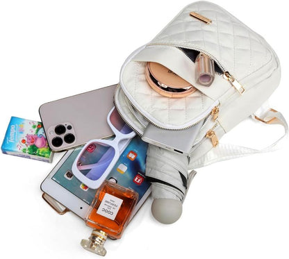 ✨Solid Color Quilted Fanny Pack