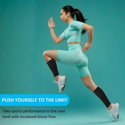 🔥Tinylemon 3 Pairs Calf Compression Sleeves 20-25mmHg for Women Men Leg Support Running Shin Splints Relief Knee Saver Wellknee Plaster Black Healthcare Tool Patellaband