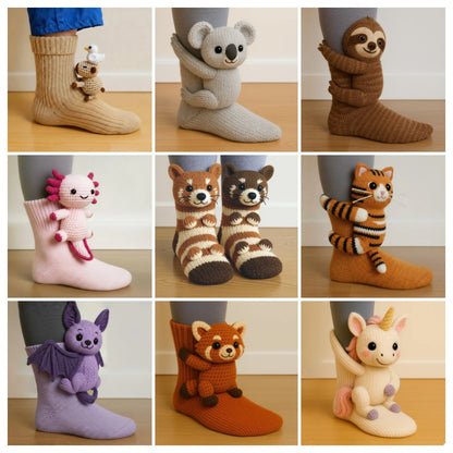 Buy one get one free：🔥HOT SALE🦥3D Animal Socks🧦