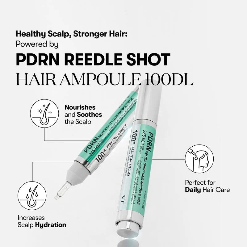 PDRN Reedle Shot Hair Ampoule Hair Growth Hair loss treatment ampoule serum