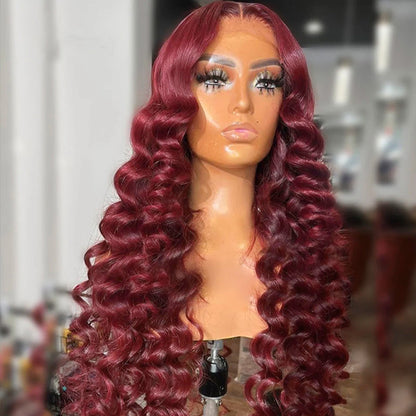 🔥50% off in the last 4 hours |  Recommend J 16"-34" Loose Deep Wave Full Lace Frontal Wig🔥