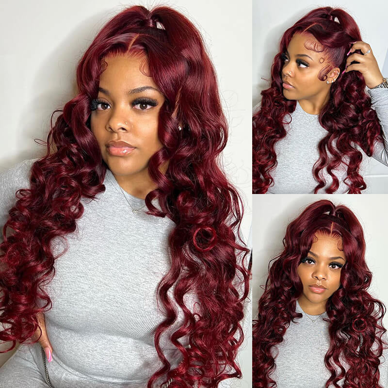 🔥50% off in the last 4 hours |  Recommend J 16"-34" Loose Deep Wave Full Lace Frontal Wig🔥