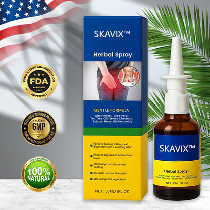 🔥SKAVIX™ Herbal Spray – Say Goodbye to Burning, Itching & Discomfort Naturally 🌿