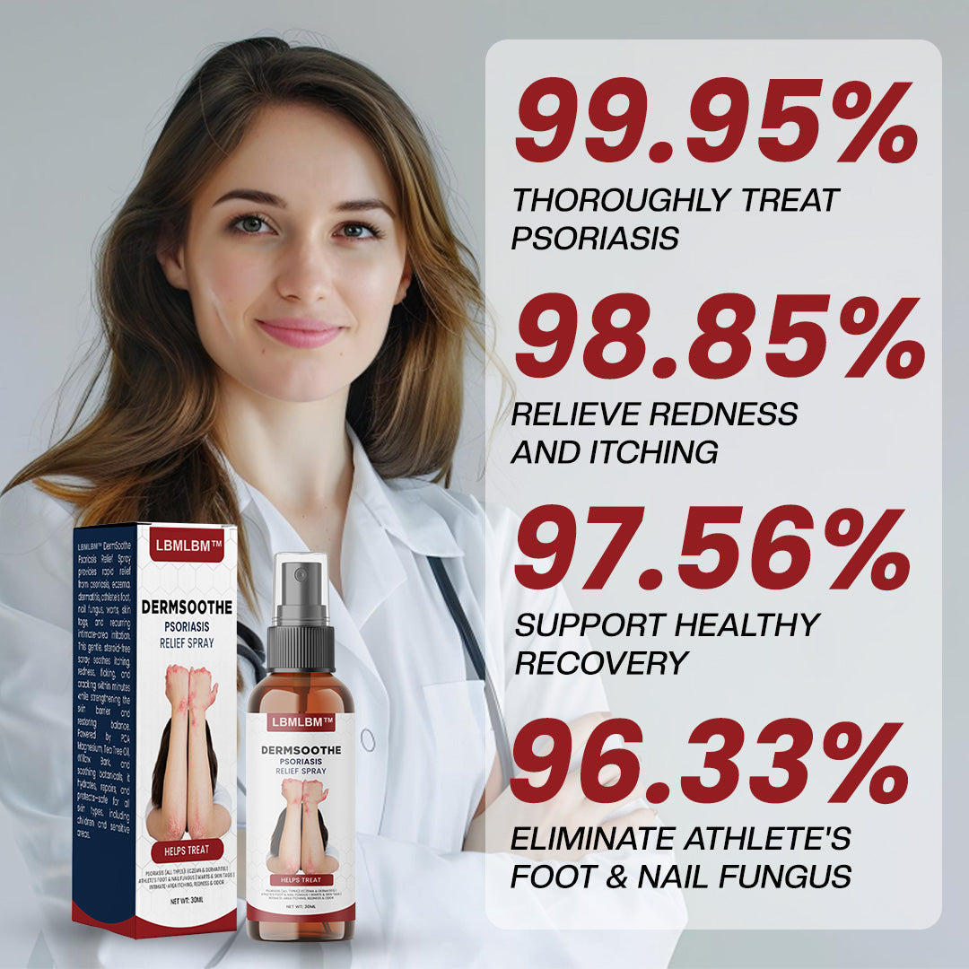 【Last Day Promotion 80% OFF🔥】 DermSoothe Psoriasis Relief Spray🇺🇸👨‍⚕️（Zero Itch, 3-Min Relief | 99.5% Skin Recovery Rate | All-Natural, 24/7 Repair | ）🔥🎁