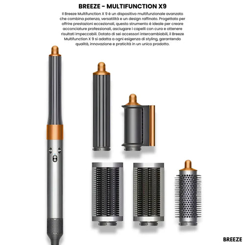 🔥BREEZE-ASCIUGACAPELLI 5 IN 1