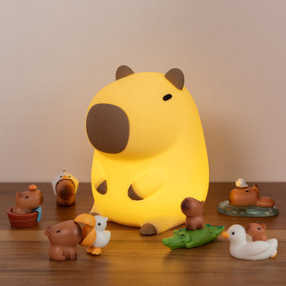 🌸Capybara Squishy Night Light - Perfect Gift 🎁
