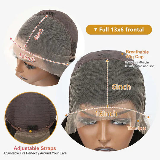 Crazy Sale | @bigekane & @thequeenleora Recommend 16"-34" Loose Deep Wave 13x6 Full Lace Frontal Wig No Code Needed