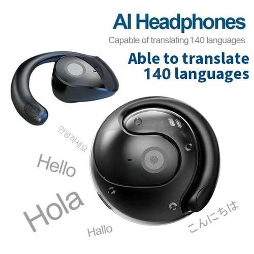 🏆LAST DAY SALE 60% OFF⏰AI Translation T26 Pro MAX Wireless Bluetooth Translation Earbuds