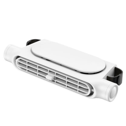 🔥Last day! Buy one get one free!🌊2025 Summer Hot Sale🔥Car Seat Fan USB Plug-in Dual Turbo High Wind Power Car Interior Rear Pillow Car Fan