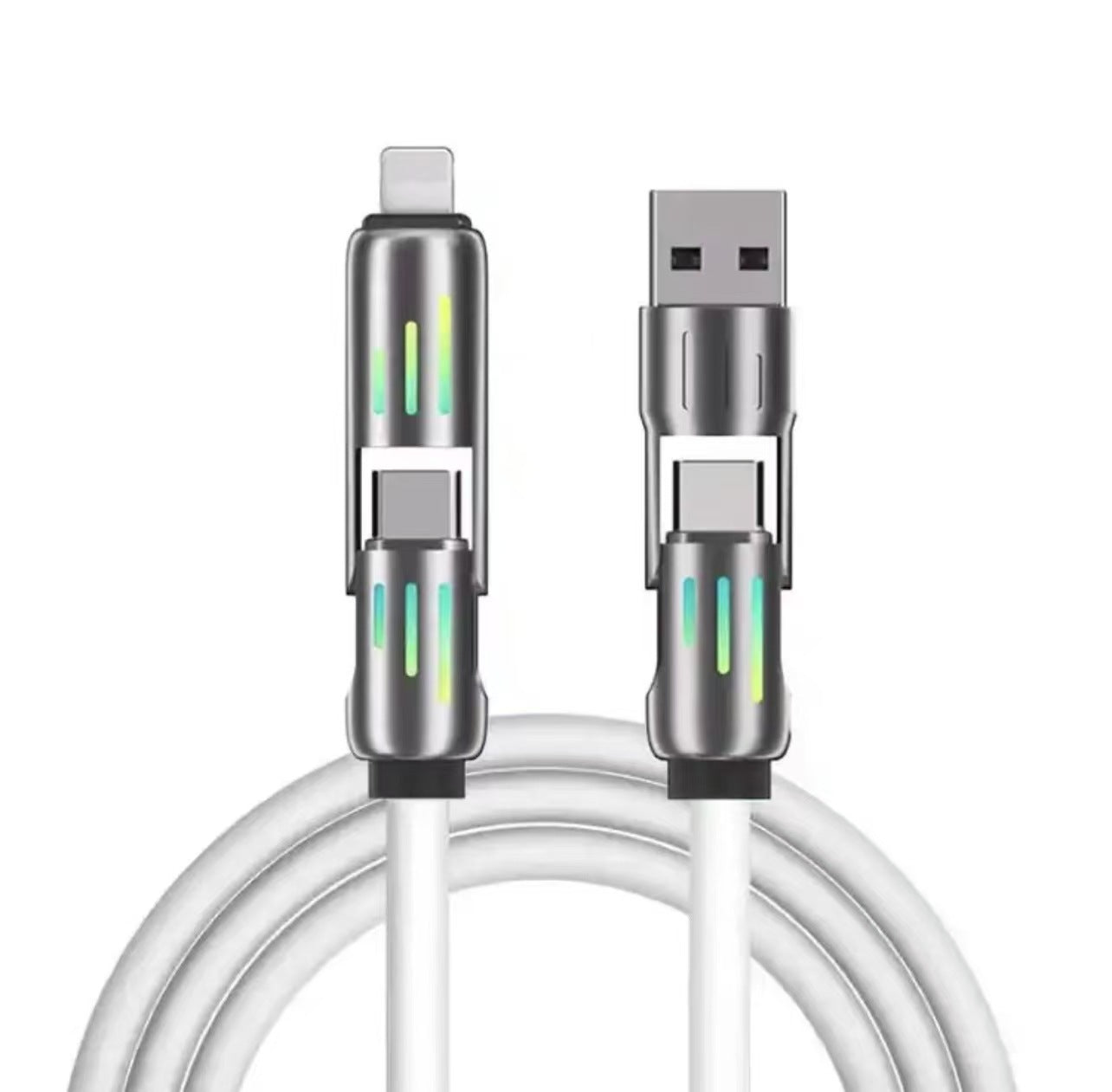 ⚡4-in-1 USB Charging Cable fast charging
