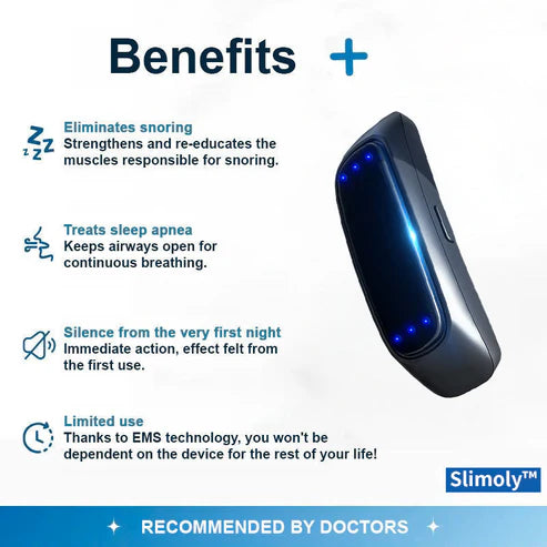 ✨[Official Store] Slimoly™ Smart Anti-snoring Device✨