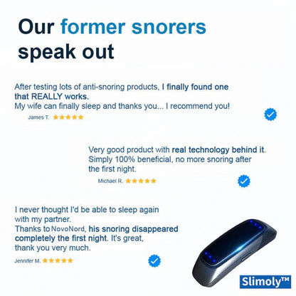 ✨[Official Store] Slimoly™ Smart Anti-snoring Device✨