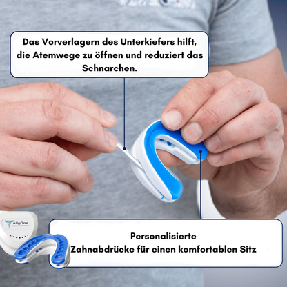 🌸 All-in-One Anti-Schnarch-Schiene (Zahnschutz)