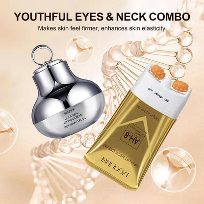 Neck & Eye Care Set – Tighten, Smooth & Hydrate ✨ All-in-One Moisturizing Treatment for Delicate Skin 💧