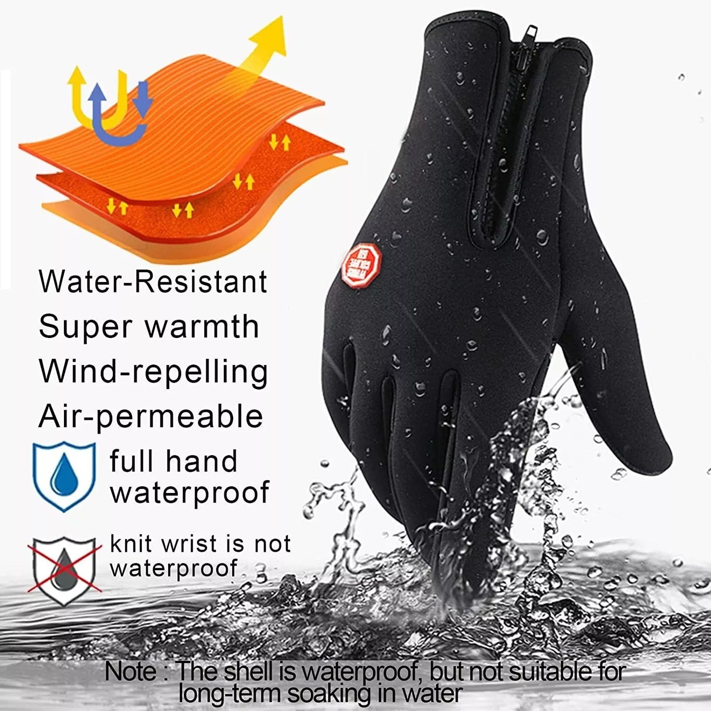 🔥50% off for the last 3 hours🏆 New Arrival- Waterproof Touchscreen Gloves for Outdoor Working