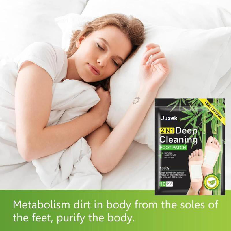 🌙 Juxek™ Foot Detox Patches-Relax • Detox • Sleep Better
