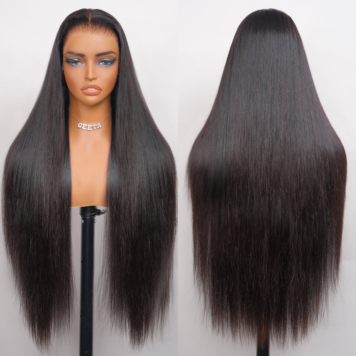 $199 30Inch Straight Hair Transparent Lace Glueless Wigs Human Hair 180% Density Flash Sale