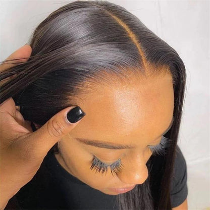 $199 30Inch Straight Hair Transparent Lace Glueless Wigs Human Hair 180% Density Flash Sale