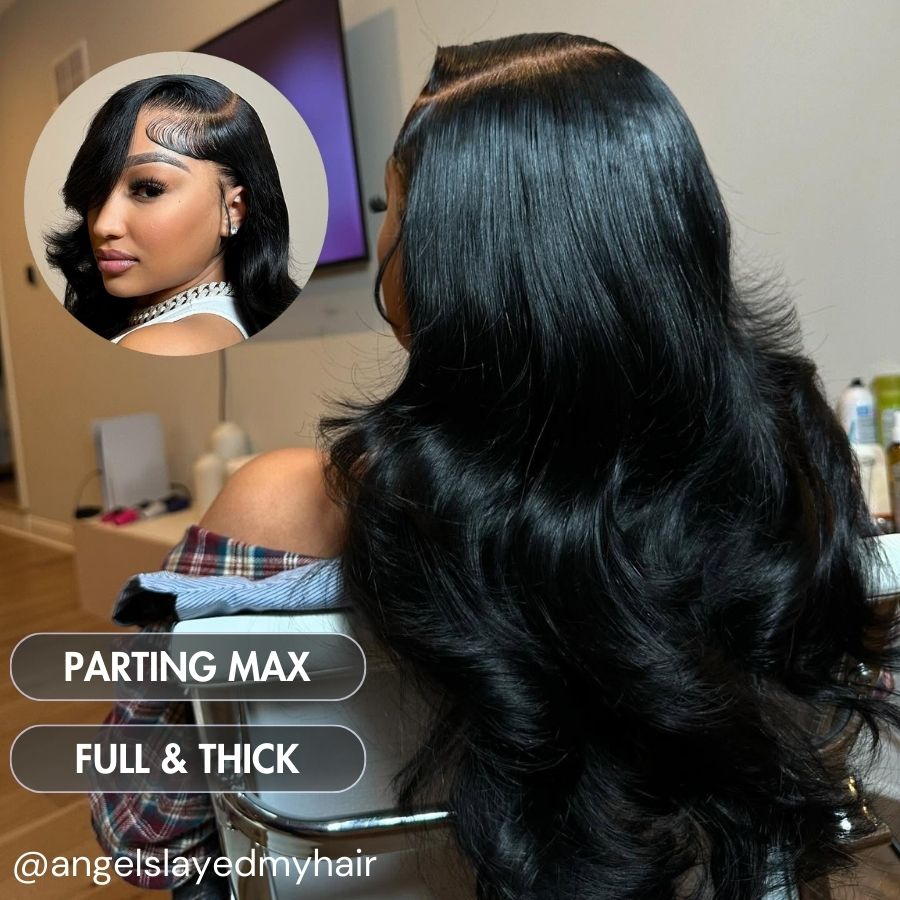 🌸Black 13X6 Skinlike Real HD Lace Front Wigs Body Wave🌸