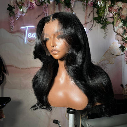 🌸Black 13X6 Skinlike Real HD Lace Front Wigs Body Wave🌸